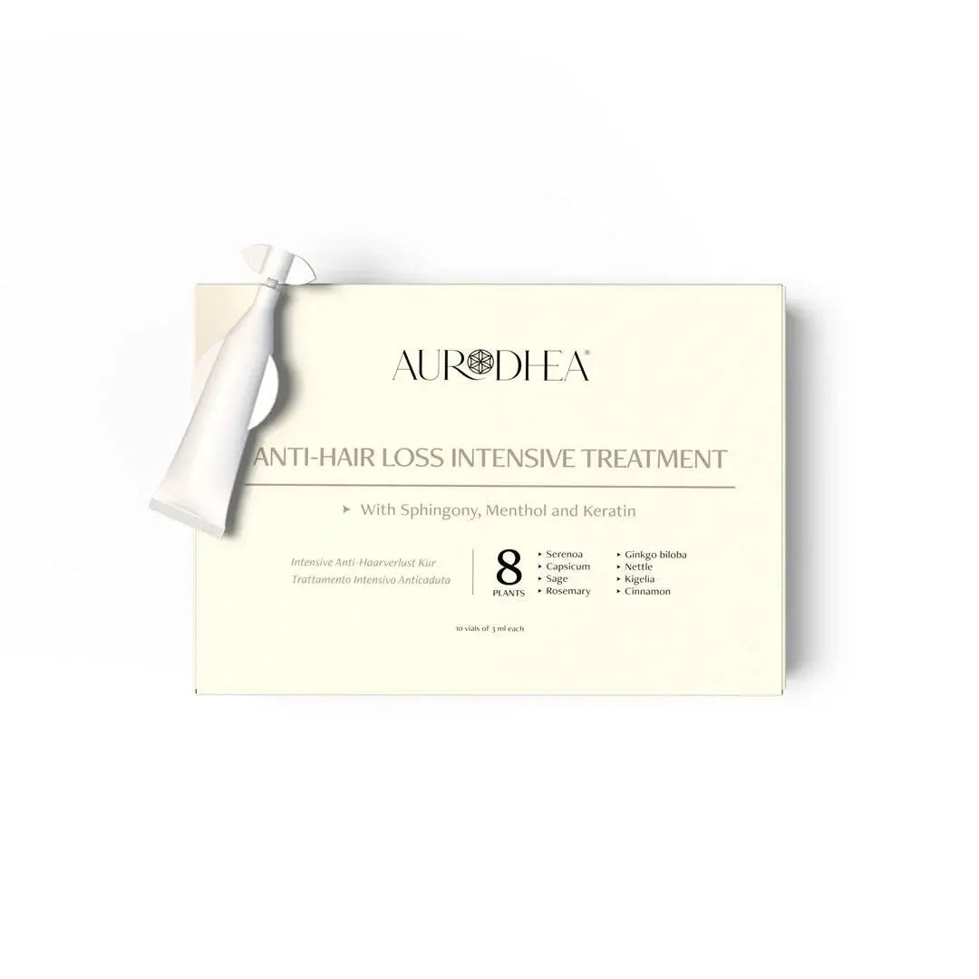 Ampoules anti-chute cheveux – Soin intensif Glow Olympe
